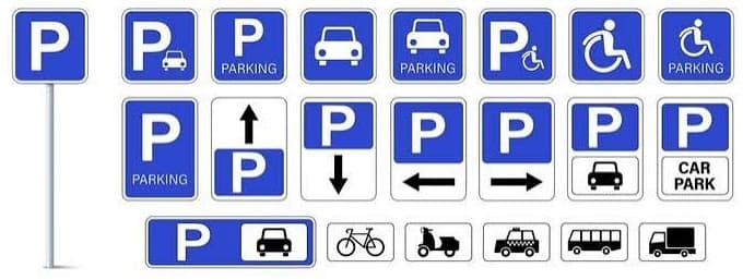 Rambu / Parking Sign Area